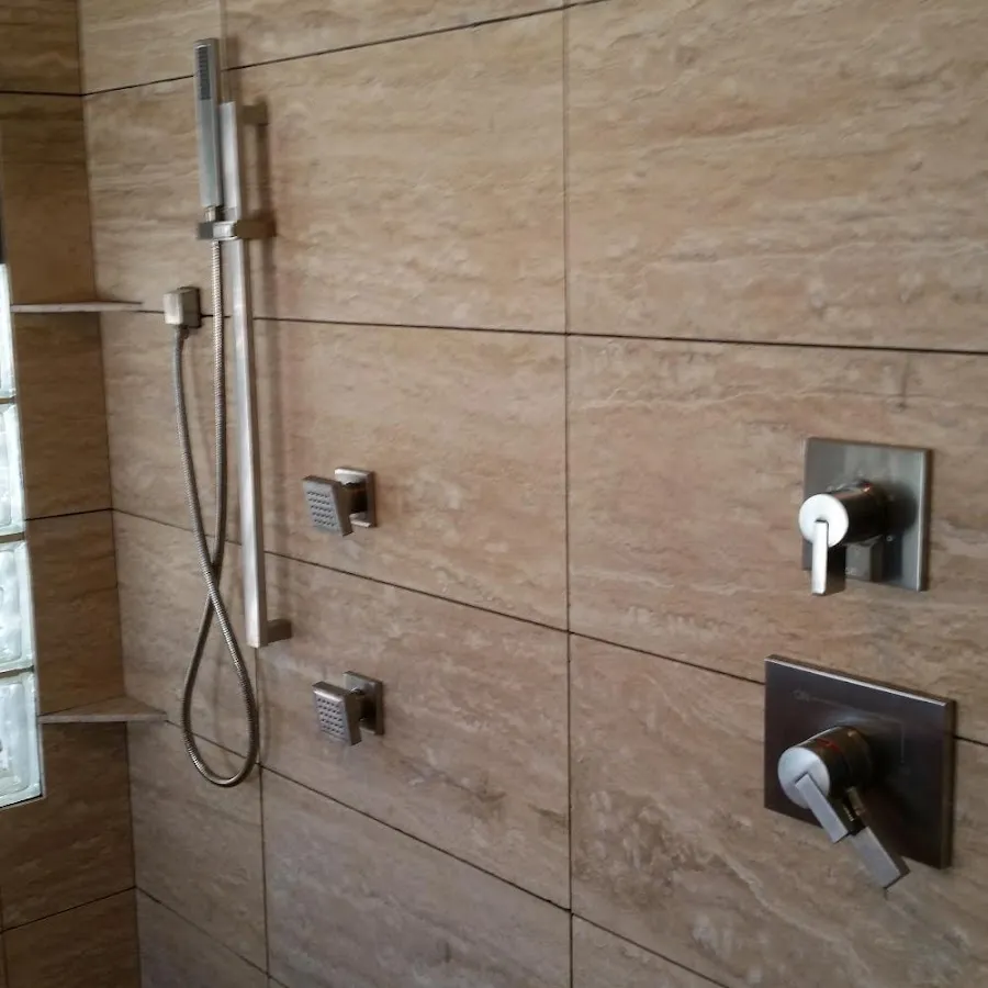 Shower fixture installation for Gas Line Repair in Bloomington